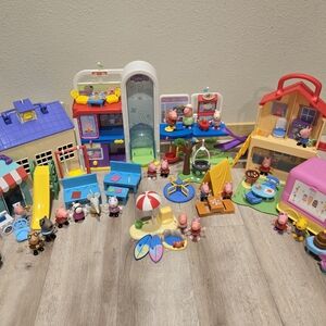 Peppa Pig Playset with Colorful Accessories